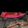 Appetizer Dish with Boat Shape for Sushi and Snacks