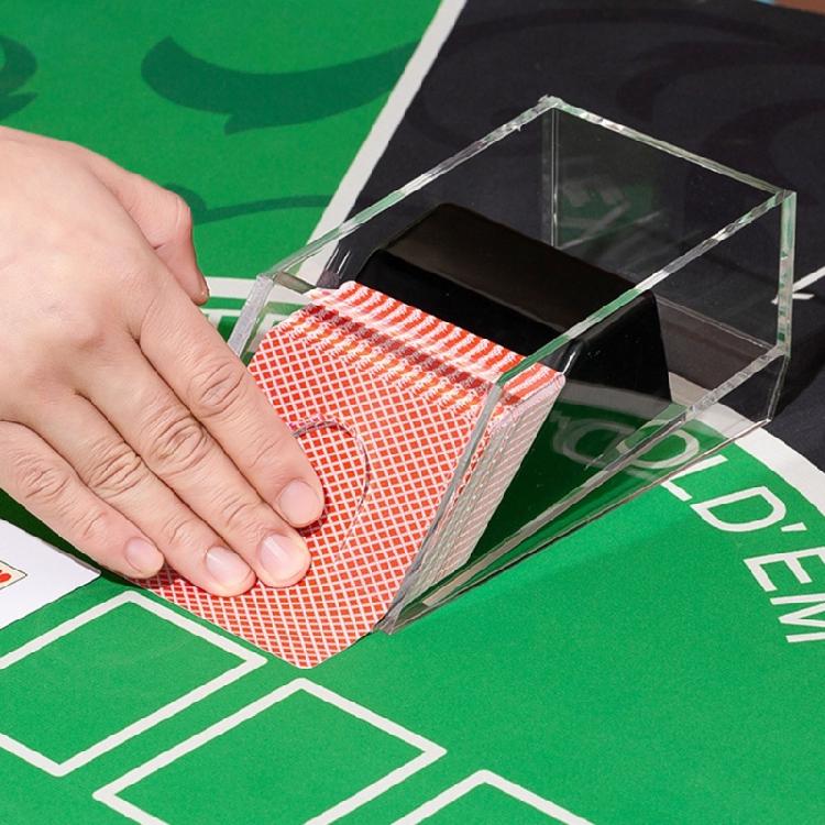 Blackjacks Shoe and Discard Tray Clear Blackjacks Shoe Discard Tray Acrylic Dispenser Discard Holder Trays