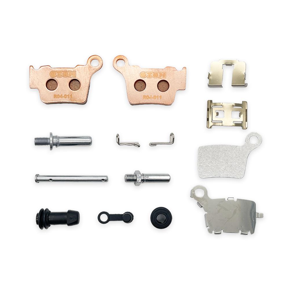 Motorcycle For Brembo KTM HUSQVARNA GASGAS Front Rear Brake Caliper Pad Spring Heat Insulation Sheet Repair Kit SXF XCF FC FE TE