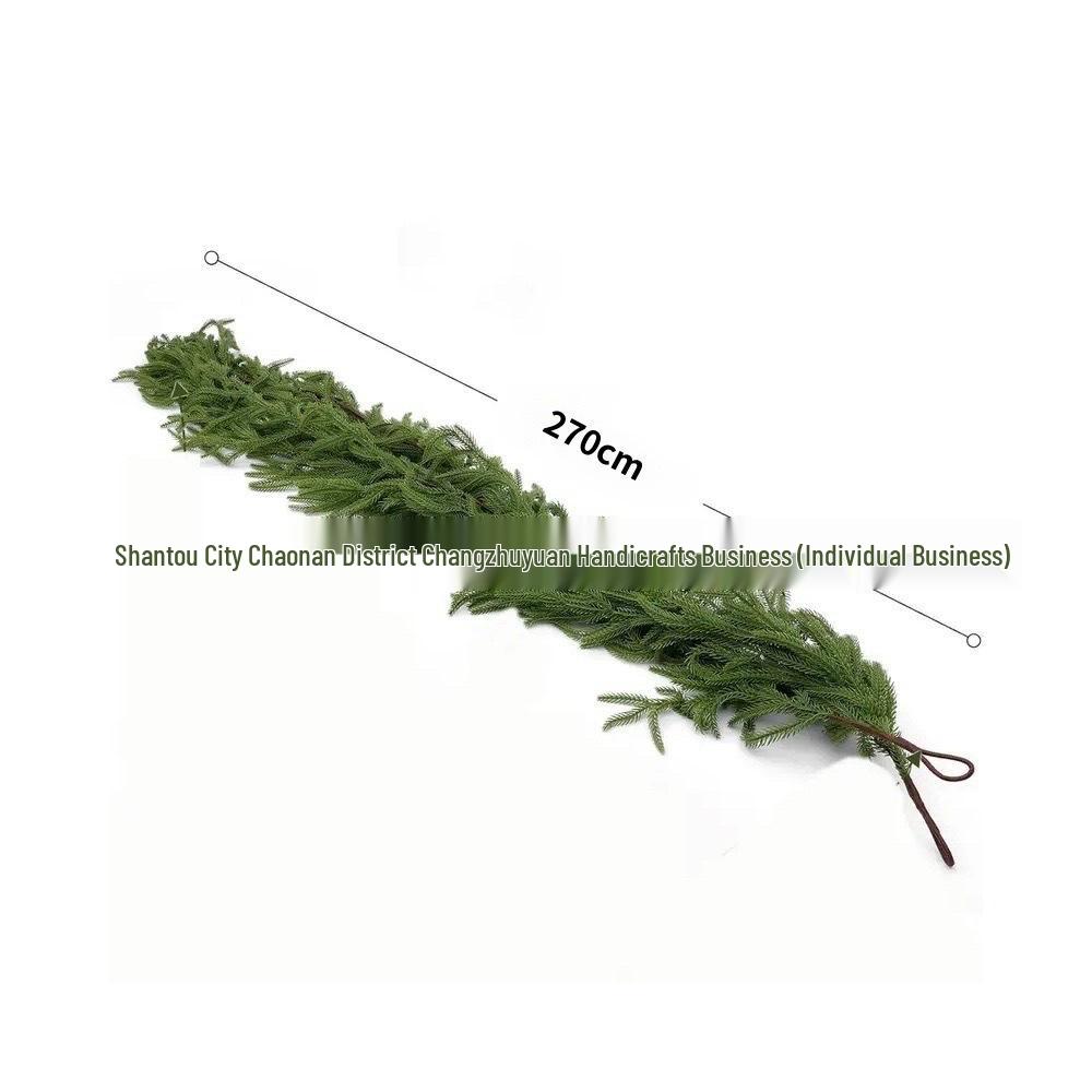 Evergreen Pine Wreath Hanging Ornament for Christmas Decor