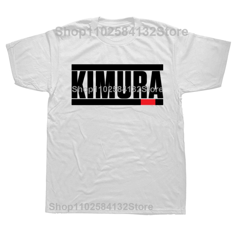 Funny Kimura Brazilian Jiu Jitsu BJJ Graphic Tshirts Men Womens Fashion Casual Tshirt 100 Cotton Loose Oversized T Shirt