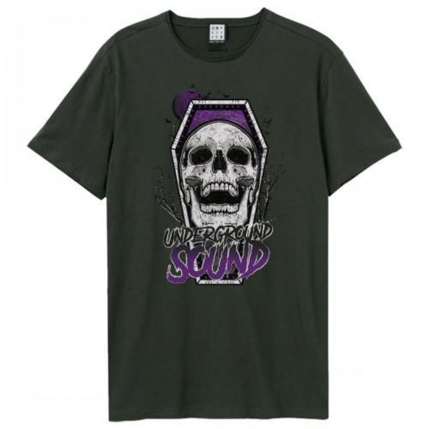 Amplified Unisex Adult Underground Sound T-Shirt S чёрный