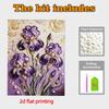 Pearl Flower DIY Diamond Art Kits 13.7x17.7inch Gem Art Diamond Painting Kits Without Frame for Adults/Beginners Gift Idea Home Wall Decor