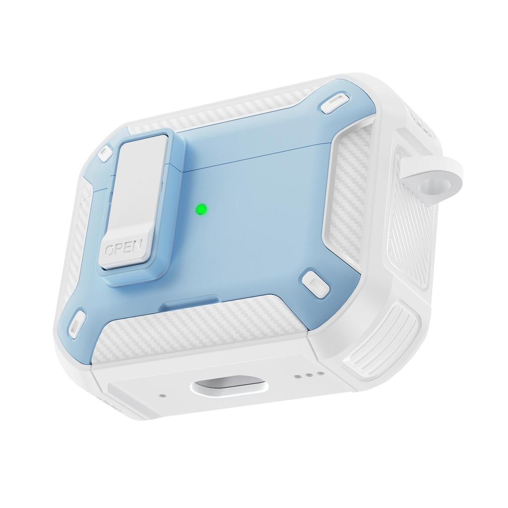 Bluetooth Protective Case for Apple AirPods Pro 2/3/4 with Buckle