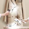 Handheld Steam Iron Foldable Garment Steamer 1200W Power Portable 4 Speed Steamer Touch Screen Rotary Electric Iron