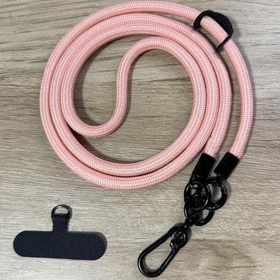 Cinturino per cellulare monocolore da 120 cm Laccio da spalla da uomo di fascia alta Cordino per telefono a tracolla con patch per alpinismo da donna
