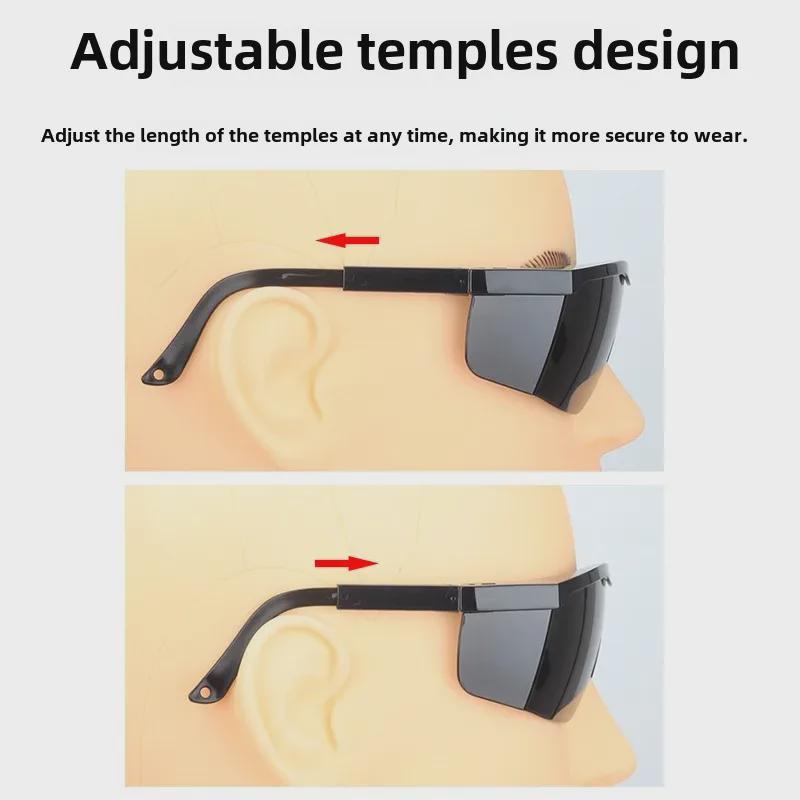 Professional Industrial Welding & Laser Protective Goggles: Anti-Blue Light, Anti-Laser, Home Safety Glasses.