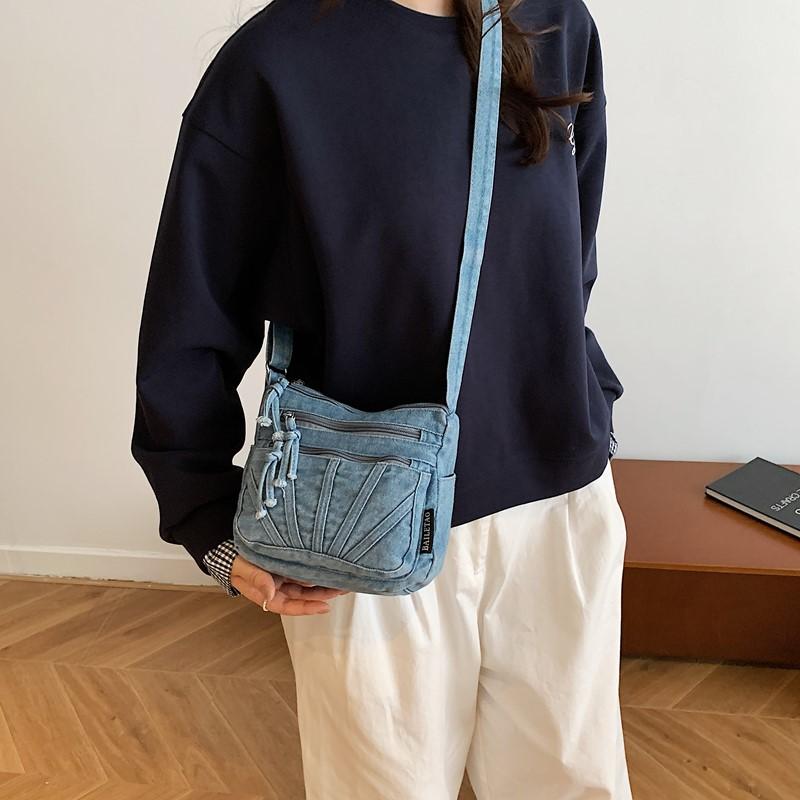 Vintage Shoulder Bag Denim Crossbody Bag