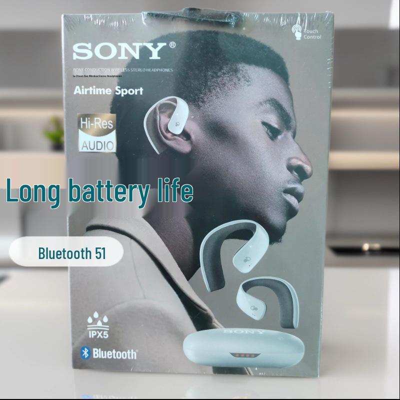 

SONY Airtime Sport Водонепроникні Bluetooth-навушники для бігу з відкритим вухом та кістковою провідністю синій/помаранчевий