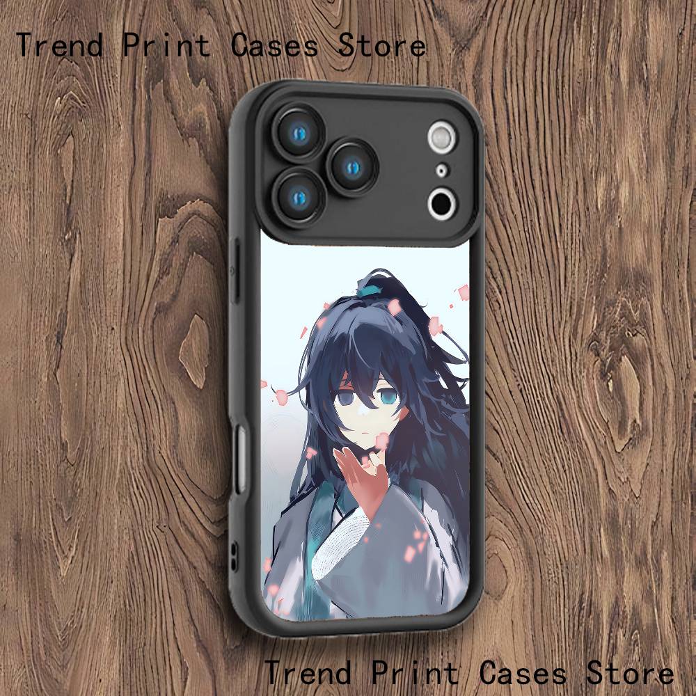 

L-Limbus C-Company Hong Lu Phone Case For iPhone 17,16,15,14,13,12,11,Pro,Max,Plus,X,XS,SE4,E,Mini Black Thickened border Case iPhone 12