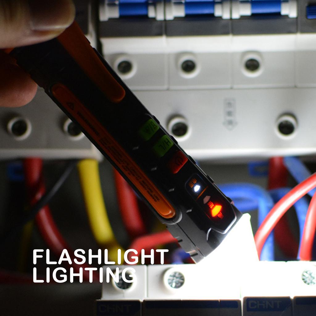AC High Voltage Tester Non-Contact Pen Type Circuit Detector LED Light 12-1000V Auto Range Factory Prices