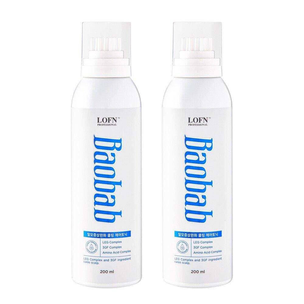 

Lopun Baobab Hair Loss Symptom Relief Cooling Toktok Hair Tonic 200ml x 2