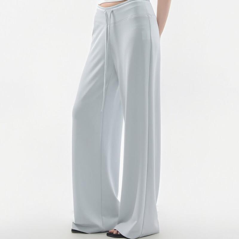 ICH MODE Women s Lyocell Ice Silk Cooling Straight-Leg Sweatpants