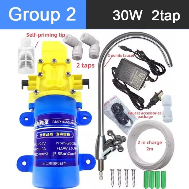 TUNGFULL 24V Electric Water Purifier Pumping Booster Self-priming Household Water Pump General Accessories for Water Purifier