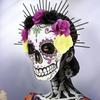 Halloween Mexican Day of The Dead Mask EVA Skull Mask Halloween Party Mask  Modeling Costume Props