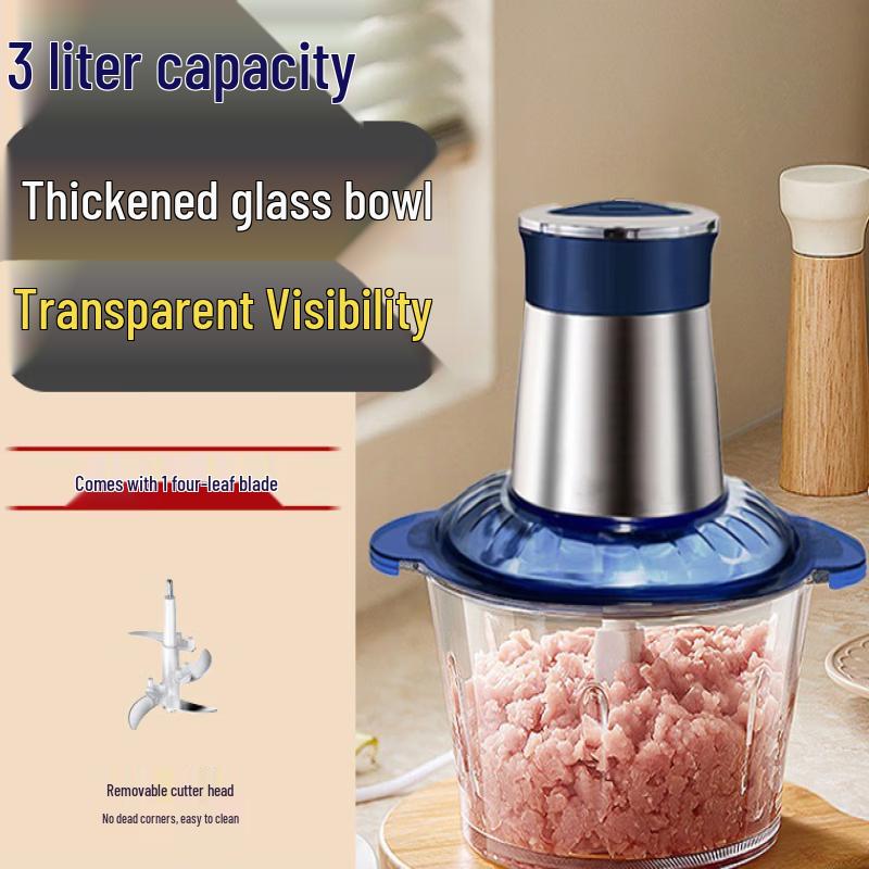 ZISIZ Electric Food Chopper & Meat Grinder