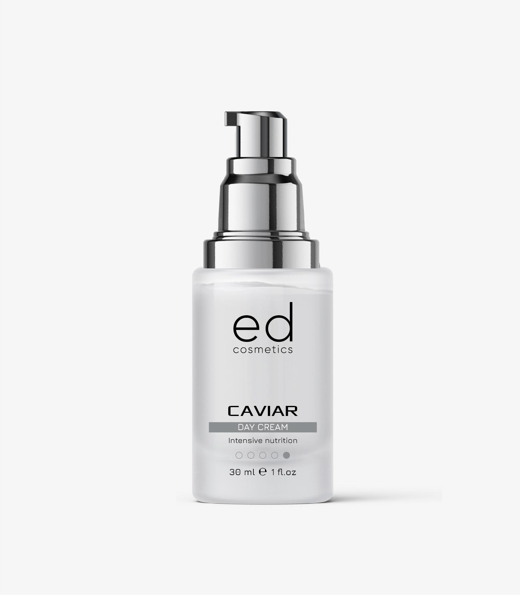 

Крем дневной для лица с экстрактом черной икры CAVIAR DAY CREAM ED Сosmetics 30 мл