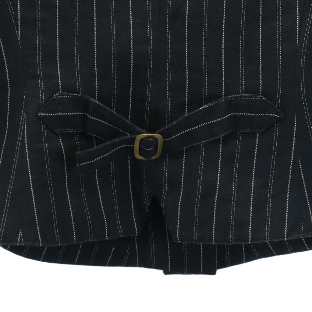RALPH LAUREN Made in Japan Linen Blend tailored jacket Setup 9/11 Navy Women Used