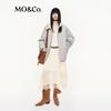 MO&Co. 2025 Autumn Unisex Stand Collar Jacket
