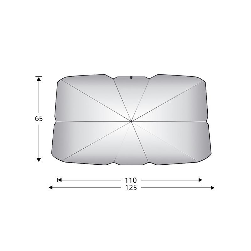 

Автомобильный солнцезащитный козырек, лобовое стекло, солнцезащитный козырек, зонт, летняя защита от солнца, теплоизоляционная ткань для затенения передней части автомобиля