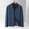 Men's Casual Milk Silk Stand-up Collar Jacket