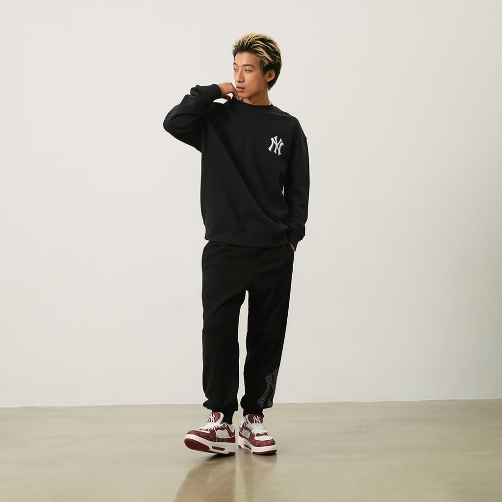 New MLB New York Yankees 24FW Sweatshirt Unisex Black 3AMTM1544-50BKS