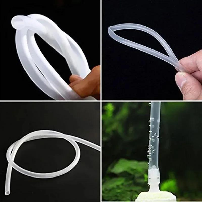 Air Pump Aquarium Accessories Hose Fish Tanks Accessories 1m/3m/5m 4*6mm Dedicated PVC Supplies Aquariums Aquatic Pet Products