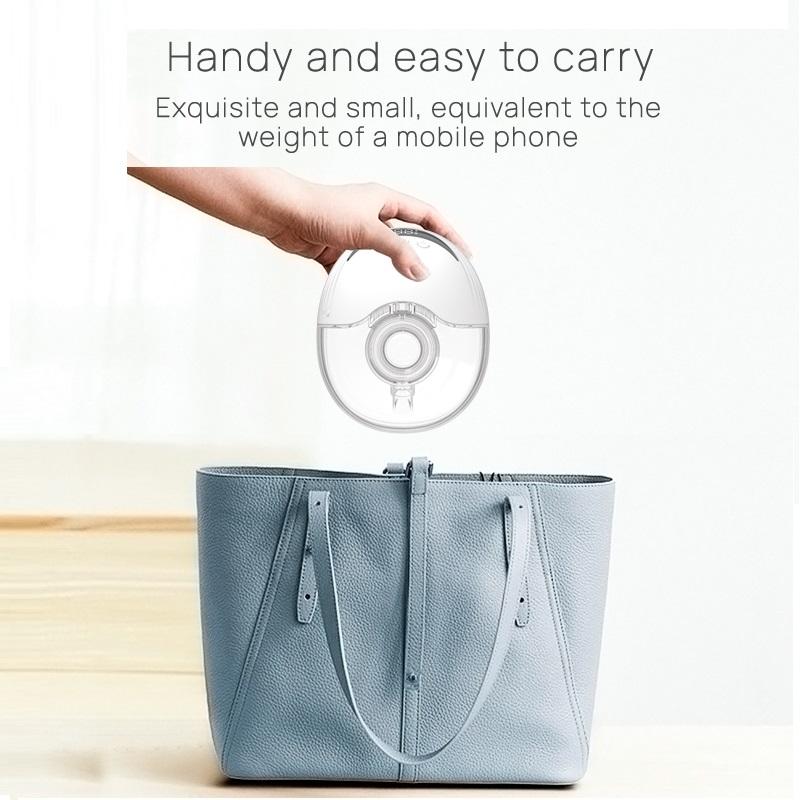 Inteligentní nositelná silikonová Humalactor elektrická odsávačka mateřského mléka pro zvětšení Unikátní přenosná hands-free nositelná odsávačka mateřského mléka s LED displejem