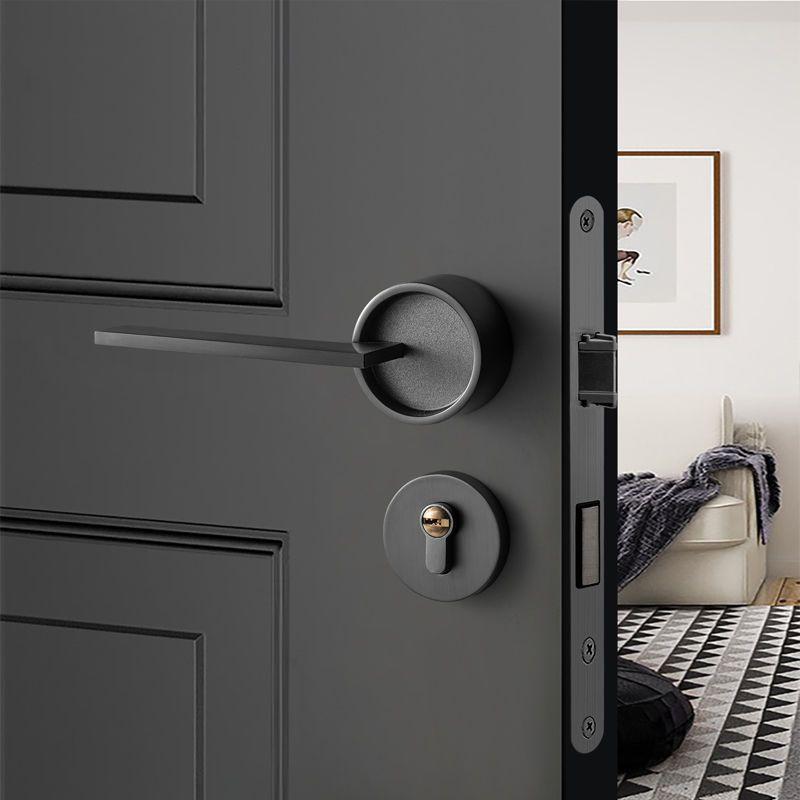 Serrature per Porte in Lega di Zinco Maniglia per Porta della Camera da Letto Stile Nordico Maniglia per Porta Interna Cilindro della Serratura Serratura per Porta Sicura Silenziosa Ferramenta per la Casa