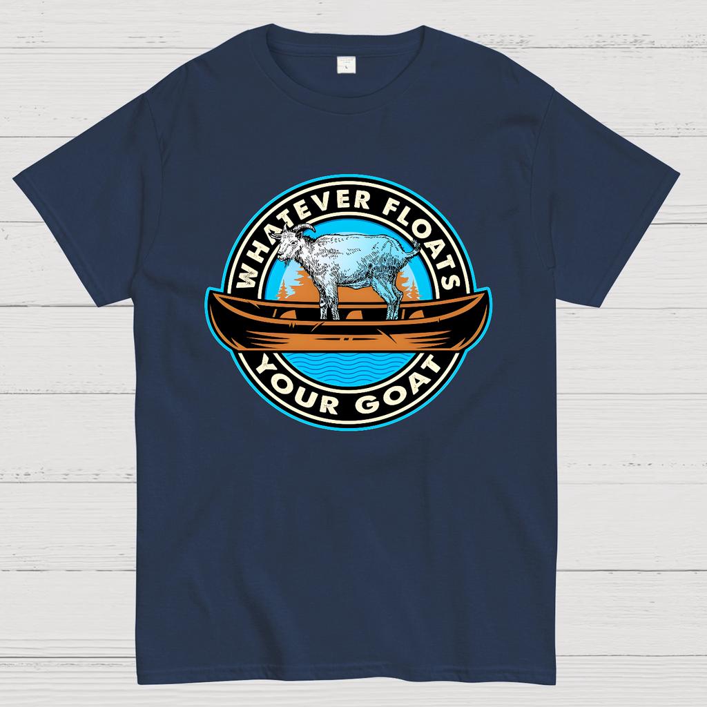 Whatever Floats Your Goat Cotton Summer Casual Cool Loose T-Shirt