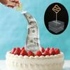 1pc Birthday Surprise Gift Box Napkin Banknote Box Tissue Parent Money Box Birthday Pull Decoration Cake Surprise Baking Money