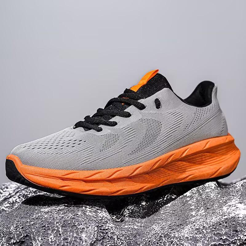 Wide Last Toe Cap Men's Breathable Mesh Shoes Outdoor Soft Sole Cushioning Off-road Mountaineering Shoes