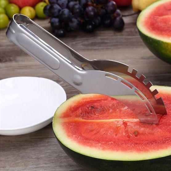 Watermelon Slicer Cutter Knife Server Corer Scoop Stainless Steel Tool Carve