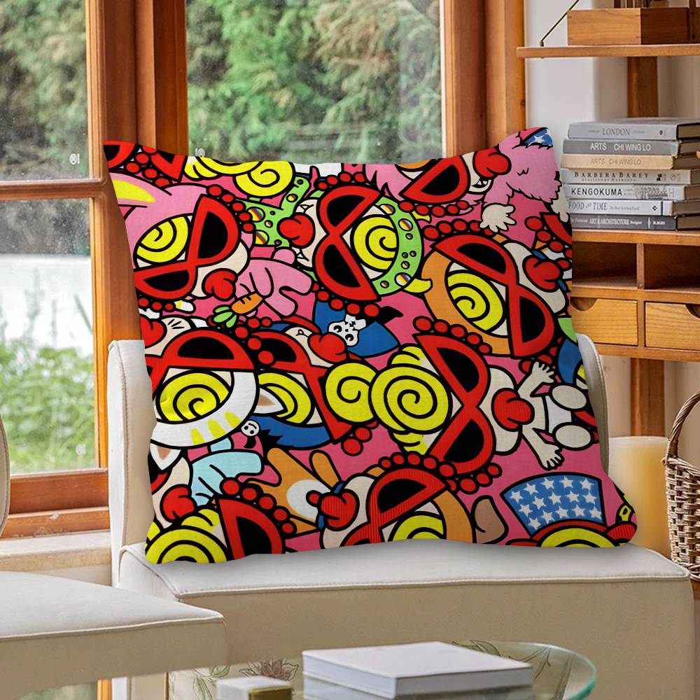

Japan Fashion H-Hysteric M-Mini Pillow Gift Home Office Decoration Bedroom Sofa Car Cushion Cover case 45x45 30x30 cm