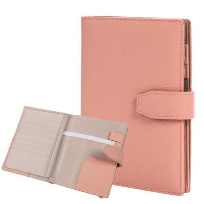 Maternal and Child Notebook Medication Multi Insurance Genuine Large Gift Box Included [THREETA] Case, Notebook, Case, Card, Leather, Capacity, Dull,