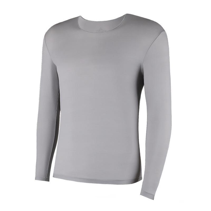 

Мужской ультратонкий костюм для ухода за кожей с гиалуроновой кислотой с длинным рукавом - бесшовный, антистатический, теплый для осени/зимы. L for 80-150 jin