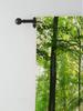 2pcs Forest Sunshine Natural Scenery Window Curtains, Perfect For Bedroom Office Living Room Study Kitchen Door Home Decor Hook