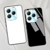 Tempered Glass Phone Case For Infinix Hot 40 Pro 40i Infinix Note 30 Pro 4G Cover Spark 20 20C Go 2024 Luxury Hard Back Bumper