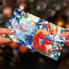 12Pcs Christmas Special Shape Bird Diamond Handmade Card Rhinestone Painting Card Kit Diamond Daily Wish Card for Adults