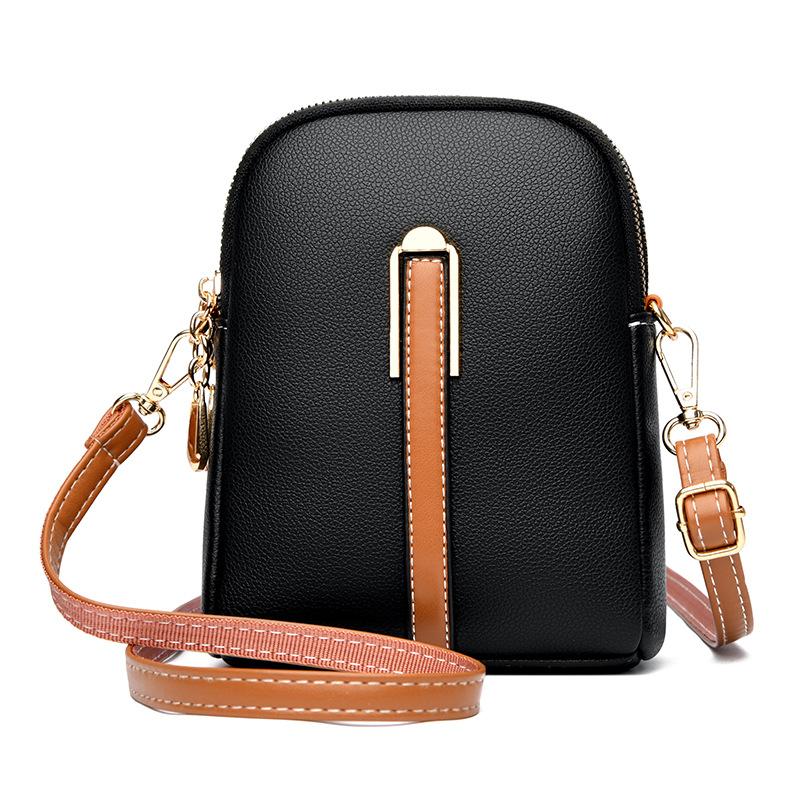 Mini and Simple Mobile Phone Bag for Women, Fashionable and Casual Single-shoulder Bag