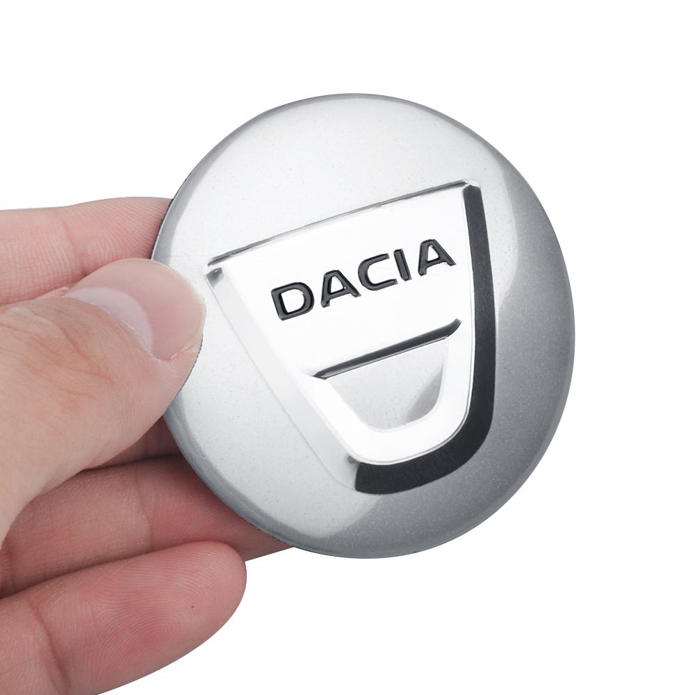 60MM 4ks/Sada Krytky Středů Kol Auta Kryty Ráfků Kol Nálepky Doplňky Stylingu Pro Dacia Duster Logan 3 Mcv Sandero Stepway