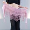 Professional Grade Belly Dance Hip Scarf Lightweight Polyester Fabric for Comfortable Extended Dance Practice