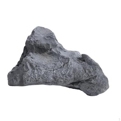 Artificial Foam Stone Sculpture, Portable, Weather-resistant, Landscaping Texture for Patio,