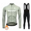Men Thermal Fleece MTB Bike Clothes Ciclismo Uniform Maillot Hombre Bicycle Clothing Suit Cycling Suit Set with Plush Insulation for Winter 2026