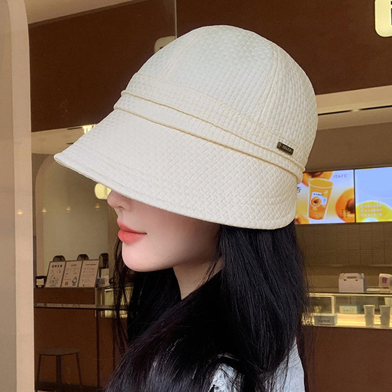 Women's Spring and Autumn Sunscreen Fisherman's Hat Outdoor Fashion Anti-UV Sunshade Cap High Quality Sun Hats