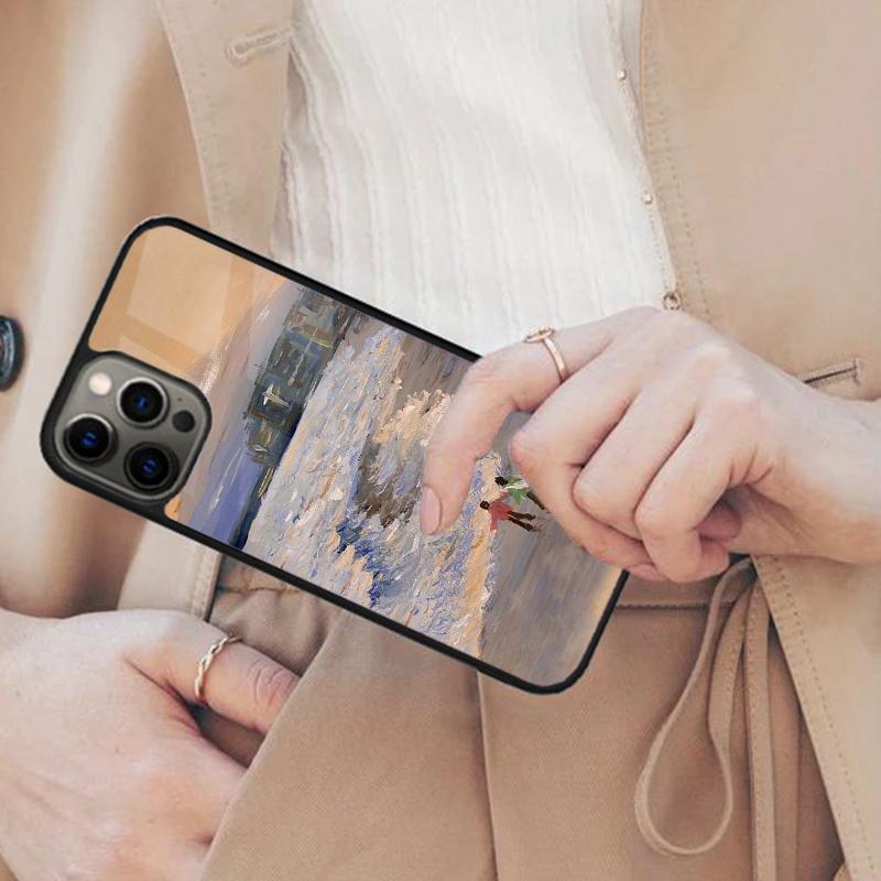 

Painting Famous Art Magnetic Phone Case For APPLE iPhone 17 Air 16 14 13 12 Pro Max 15 Plus Wireless Charge With MagSafe Cover iPhone 13mini