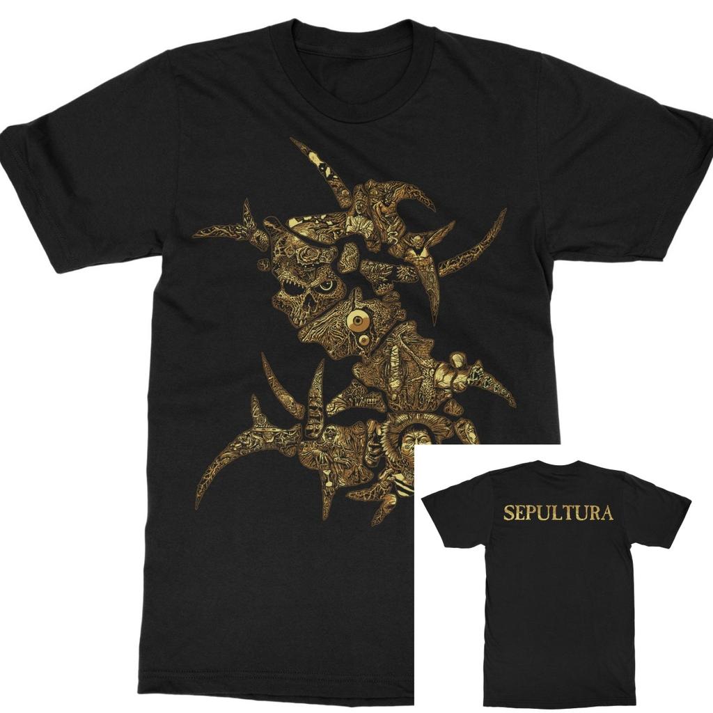 Sepultura Catalogo Album T-shirt della Band 100% Cotone Maglietta Grafica Uomo Donna Estate Streetwear Top
