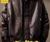 Men's Luxurious Retro German Fur-Lined Cotton Parka – Autumn/Winter Fleece Leather Jacket