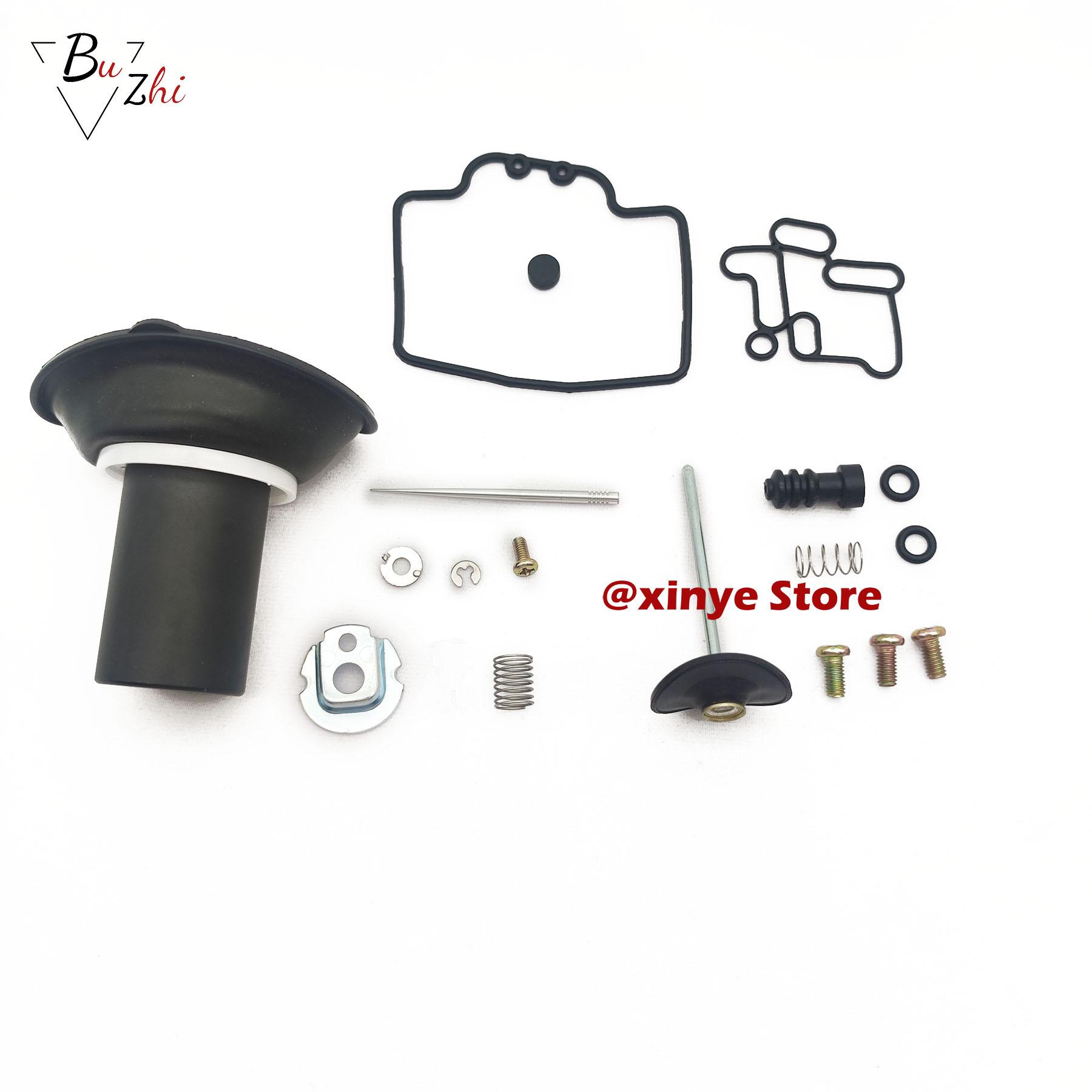 Carburetor repair kit  oil cup gasket rubber plunger diaphragm part for Yamaha Majesty 250 SG01J SG03J YP250 YP 250 1set