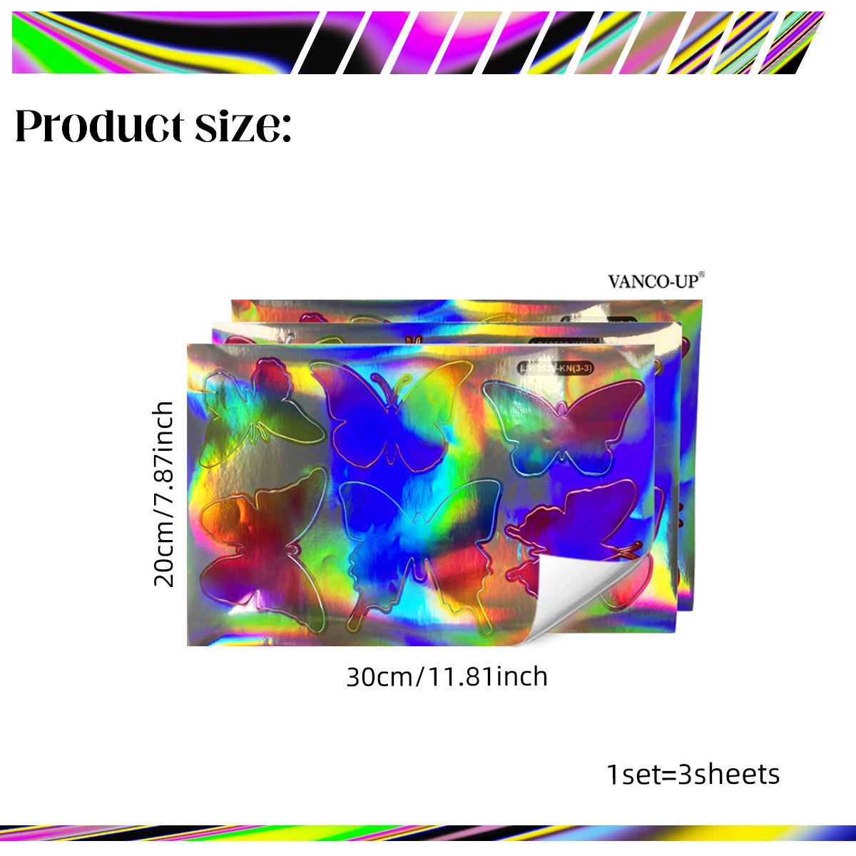 

Ls13539 Лазерная красочная наклейка на стену с животными и бабочками, Разные углы обзора, Разные узоры и цвета